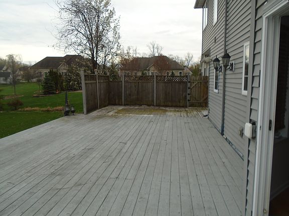 wooden deck