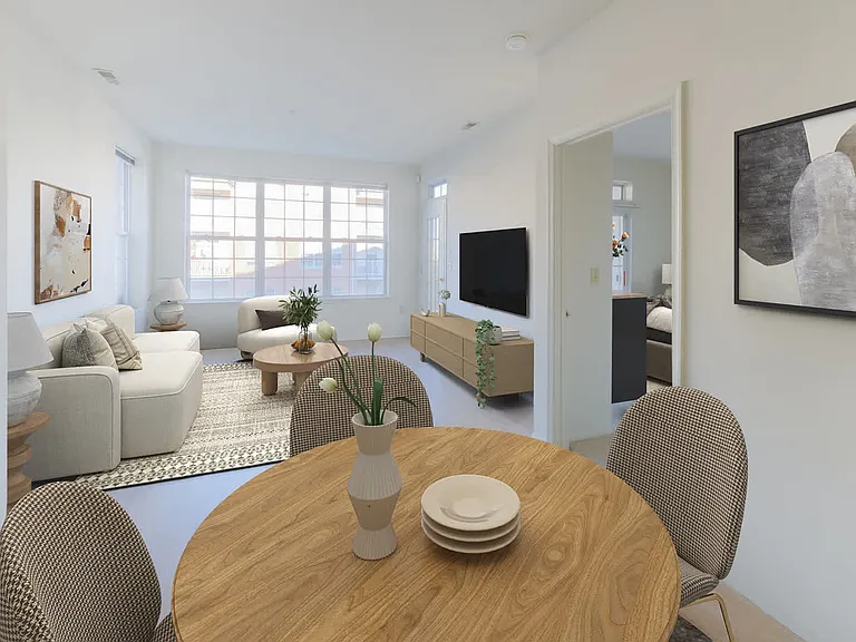 Living Room with Hard Surface Flooring