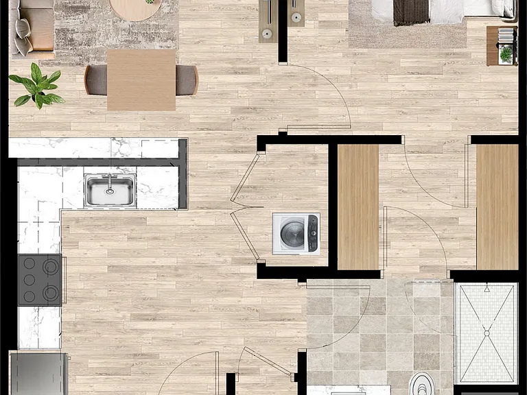A5 - One Bedroom A5 - One Bedroom