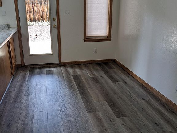 Dining room and back door