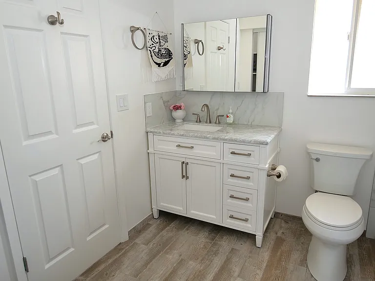 Marble Countetop with Kohler faucets