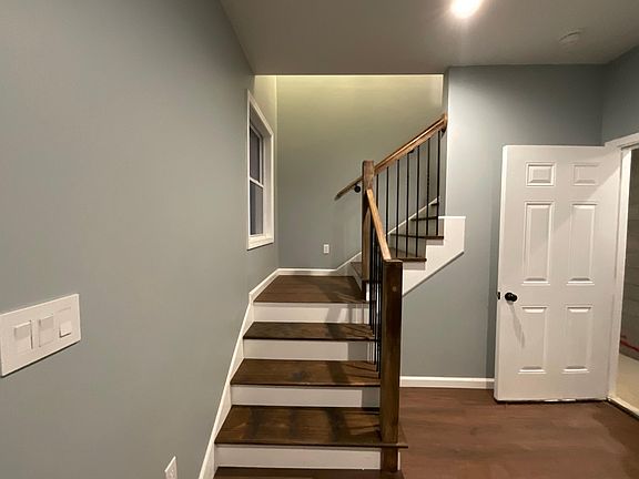 Foyer and garage entrance