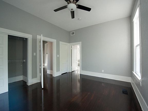Bedroom #2 in the back of the home is quite and private.