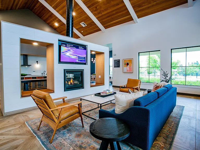 Great Room with Lounge and Fireplace