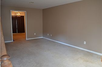 Family room opening to dining area