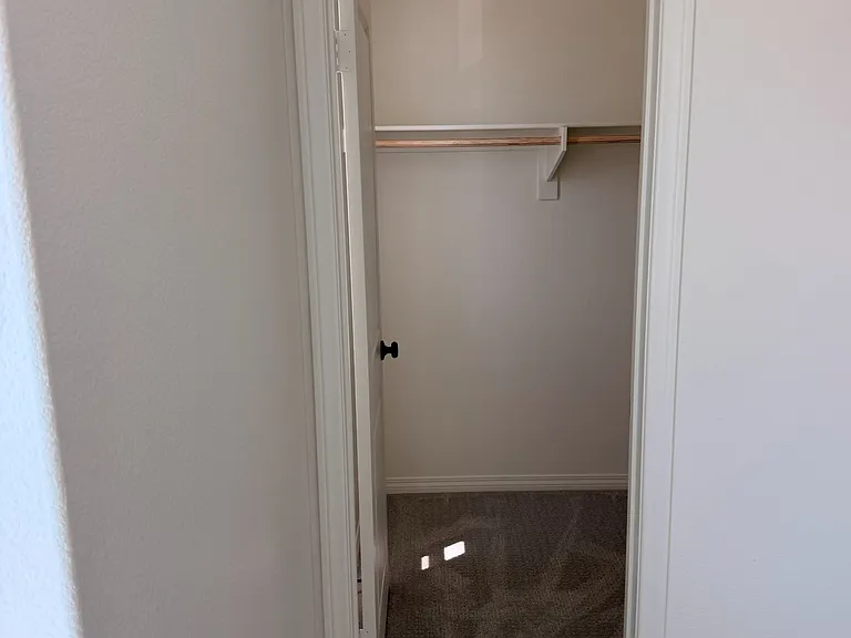 Walk in closet for upstairs bedroom