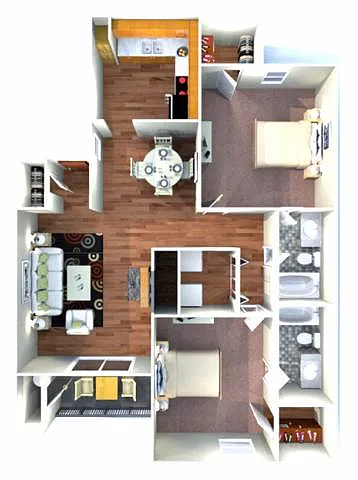 Floor plan B1W