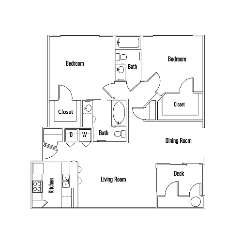 Floor plan Mozart