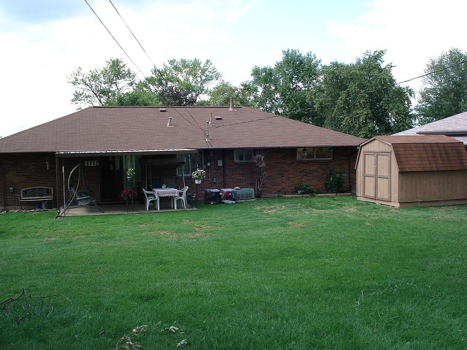 Large fenced backyard
