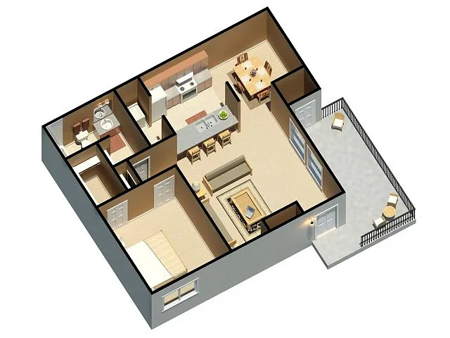Floor plan Fremont