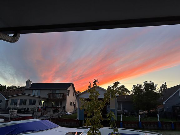 Beautiful sunsets from your backyard