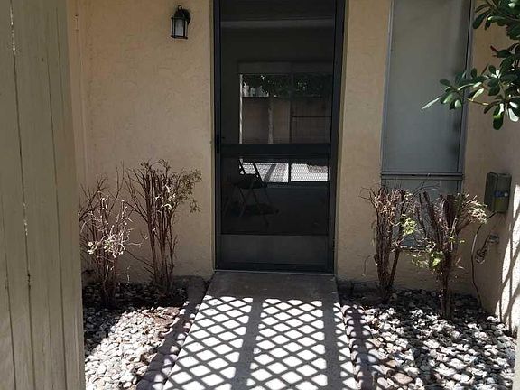 Secluded private entry