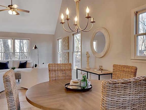 From dining area to living room.