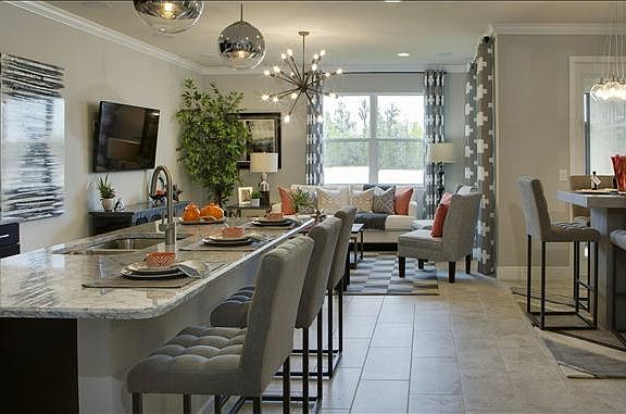 open living breakfast kitchen
