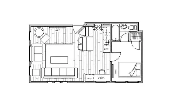 Floor plan A2A