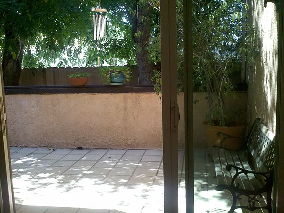 Quiet, Shaded Balcony