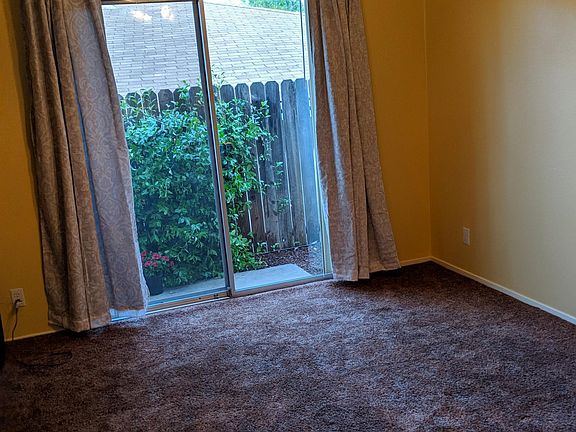 Beautiful blooms within view from inside