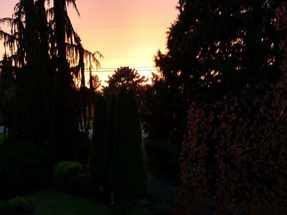 Sunset from your front porch