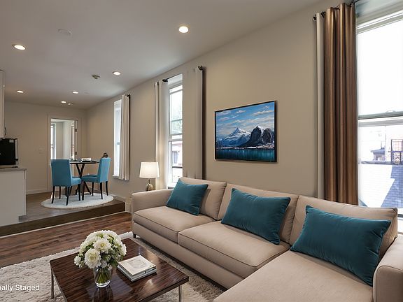 Photo is virtually staged to show possible layout options