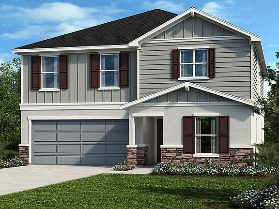 Exterior F with optional stone