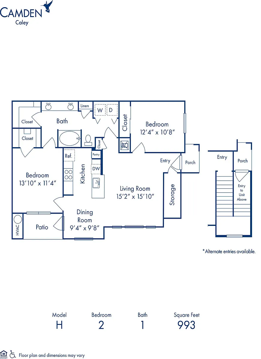 Floor plan H