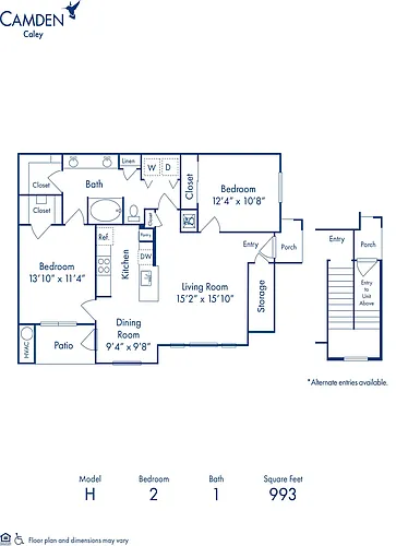 Floor plan H