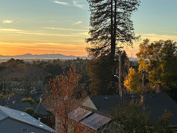 sunset from bedroom