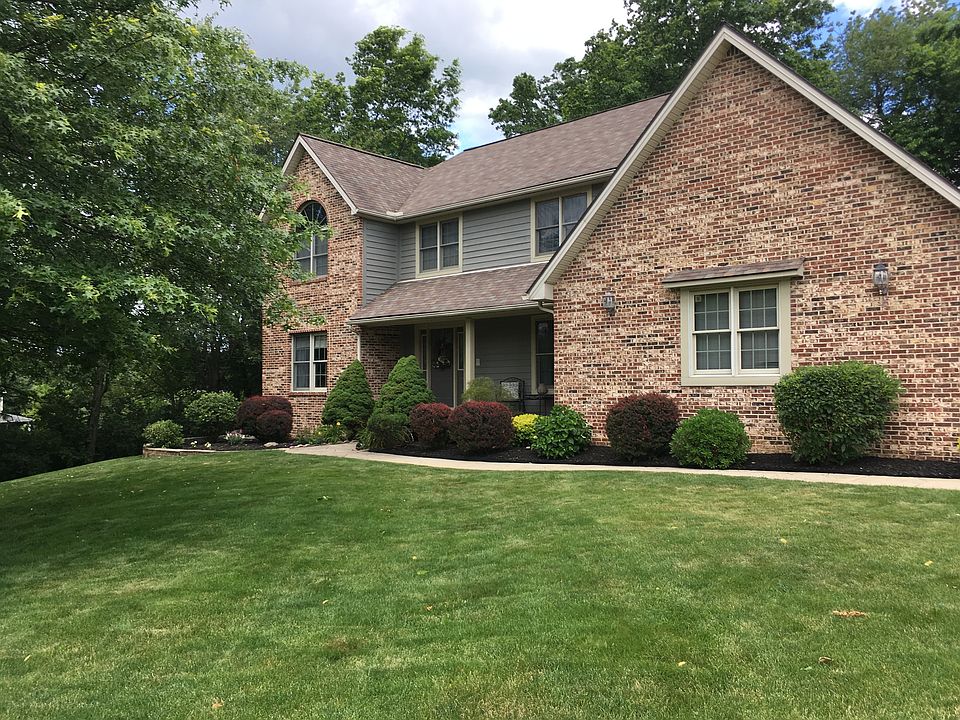 Custom built brick and cedar