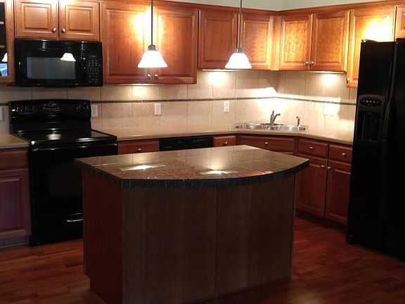 kitchen with island