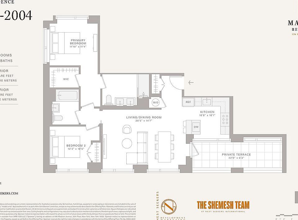 2nd image of 126 E 57th St #1804