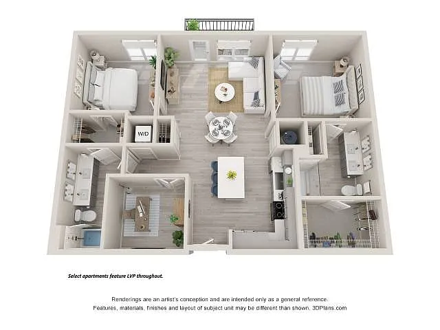Floor plan B7 Den