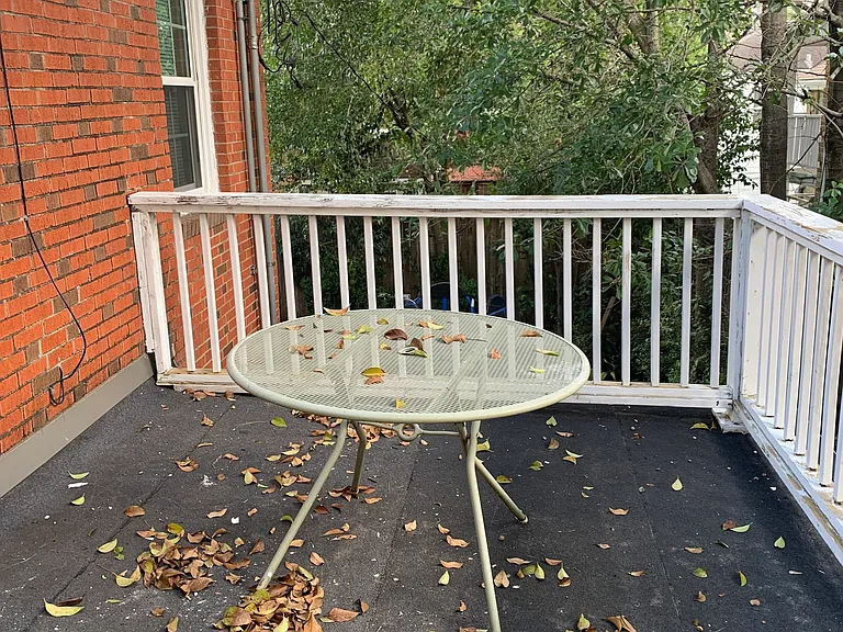 Upstairs Balcony