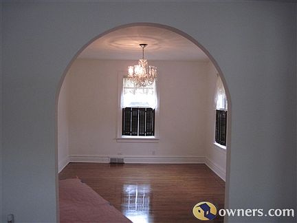 Archway between Living rm. Dining rm.