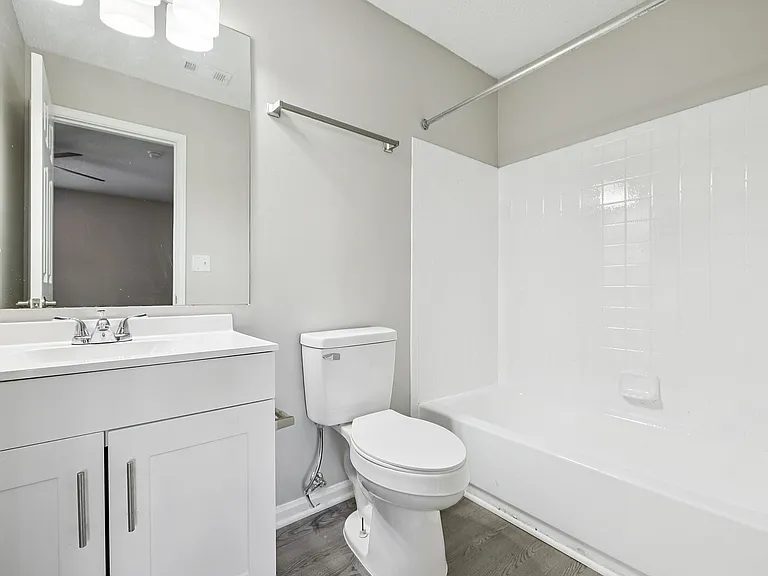 Bright bathrooms
