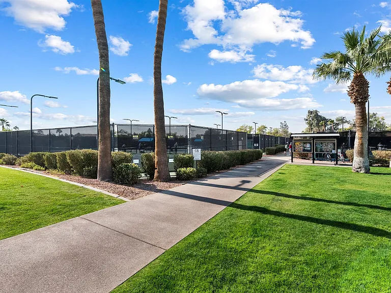 tennis courts