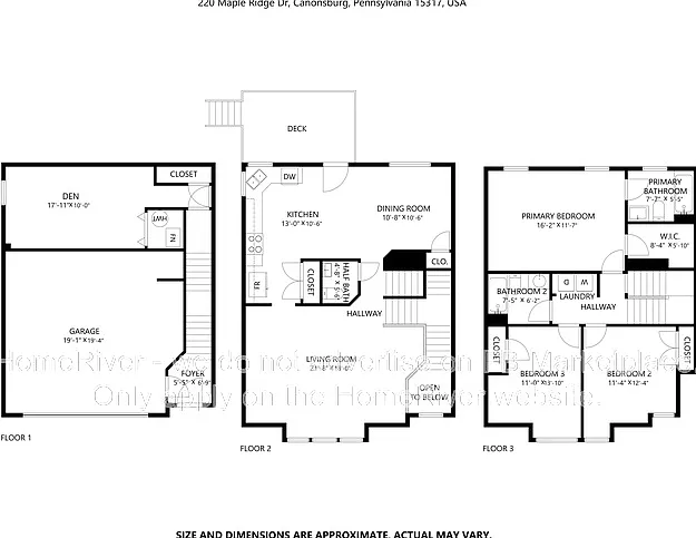 3 bed, 2.5 bath, 1744 sqft, $2,295 — Photo 3