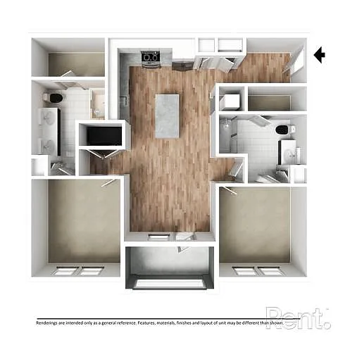 Floor plan B1