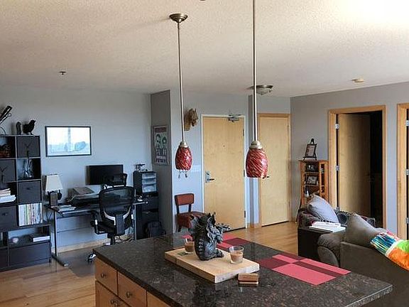 Extra space perfect for a home office.