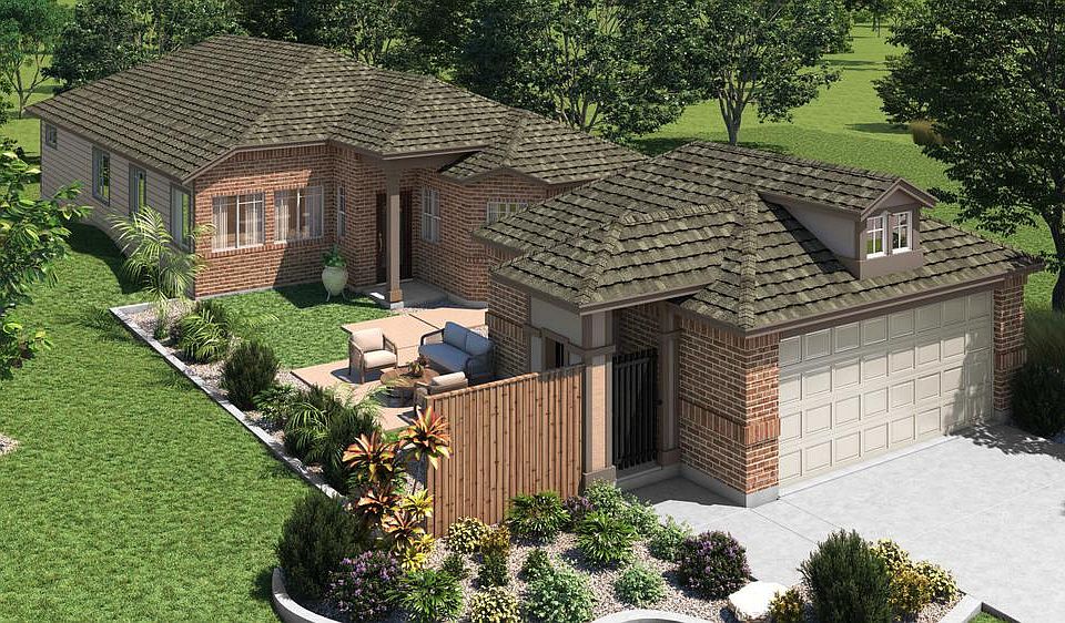 Elevation A with Garage A