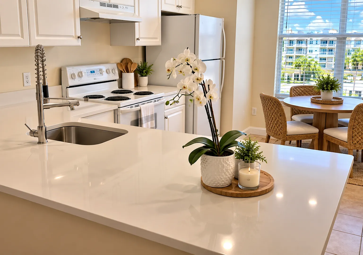 For Rent Beautiful Pool View Wood Floors Condo @ Park North Downtown Orlando! — Photo 2