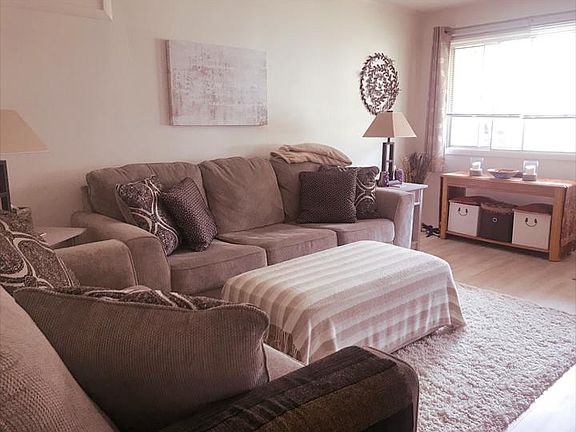 Large living room with picture window