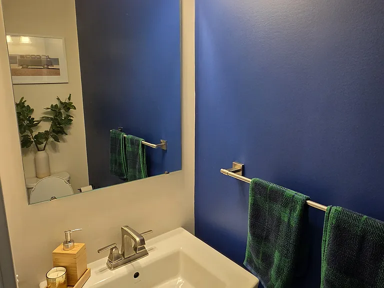 Living Room/Main level Half bath.