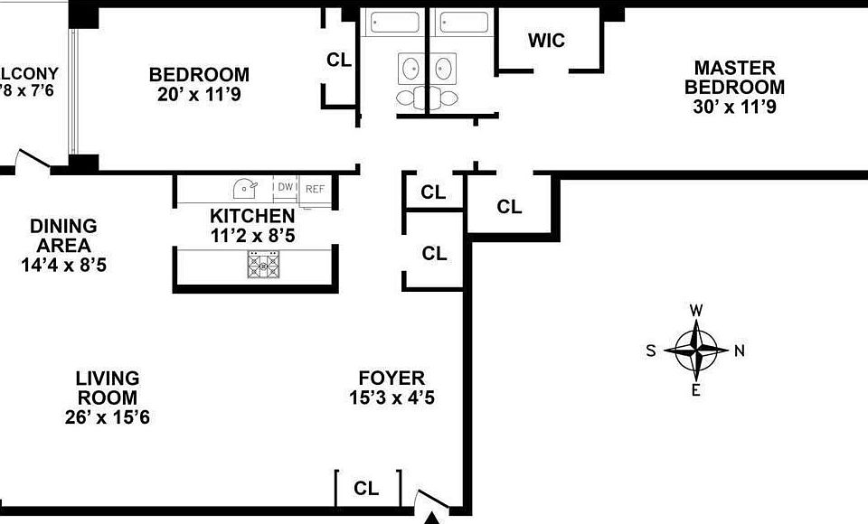 1st image of 315 W 70th St APT 6J