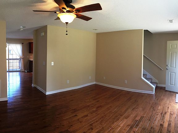 Living Room and Hall to Dining Room