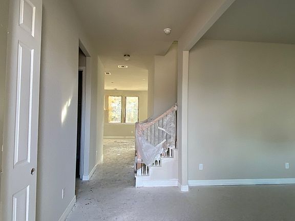 Construction progress - entryway into 2807 San Bernard Drive
