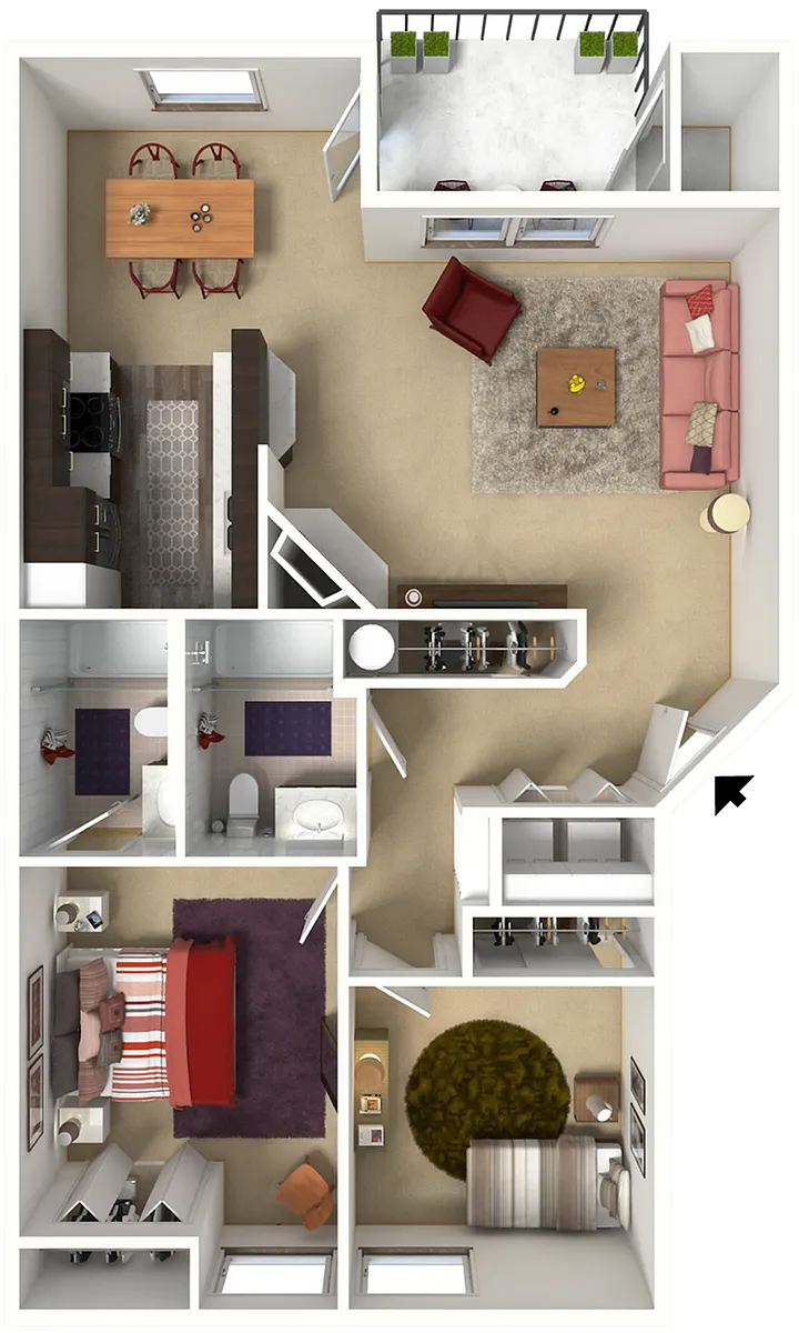 Floor plan Huntly