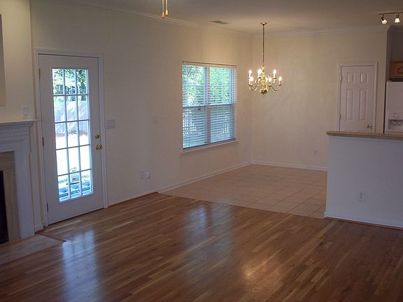 Greatroom with new hardwood