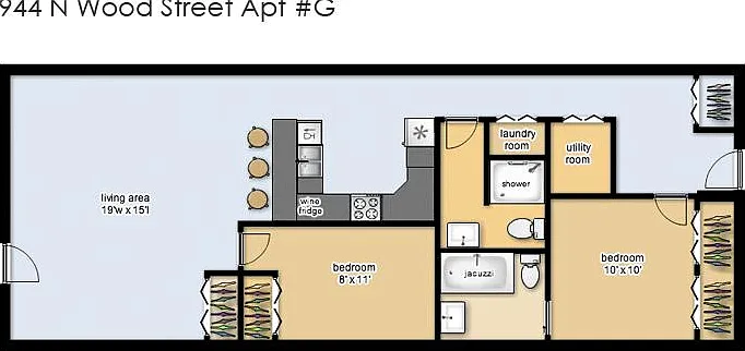 944 N Wood St #G — Photo 17