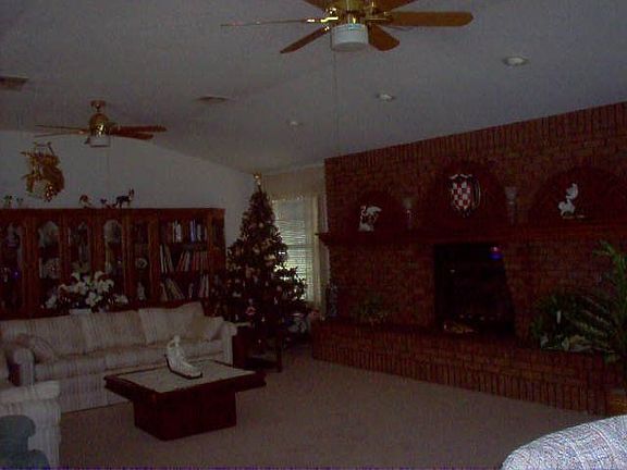 Family Room with F/P