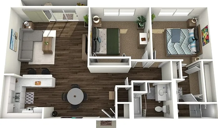 The Sycamore Floorplan Diagram